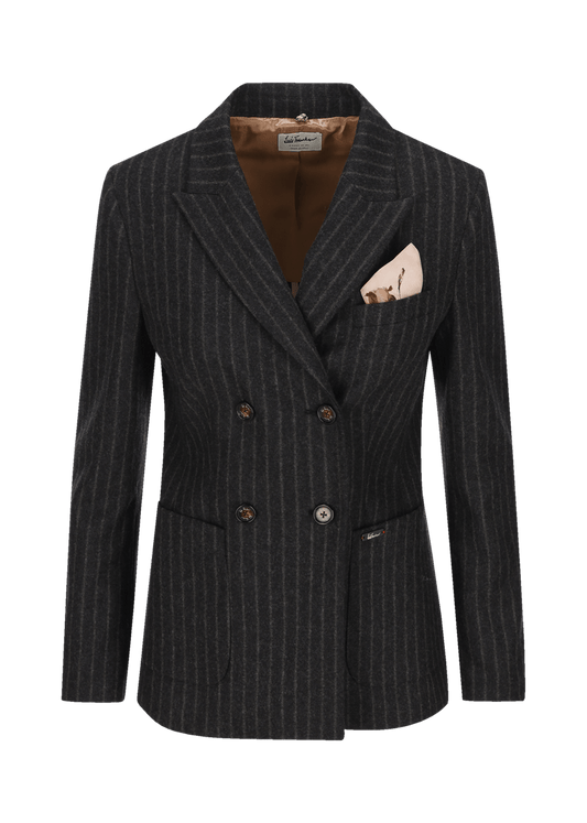 Damen Nadelstreifen Blazer