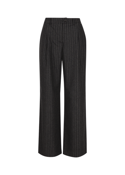 Nadelstreifen Flanellhose